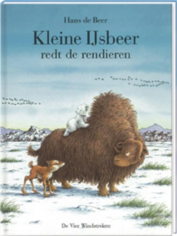 Kleine IJsbeer redt de rendieren – Hans de Beer – boek cover