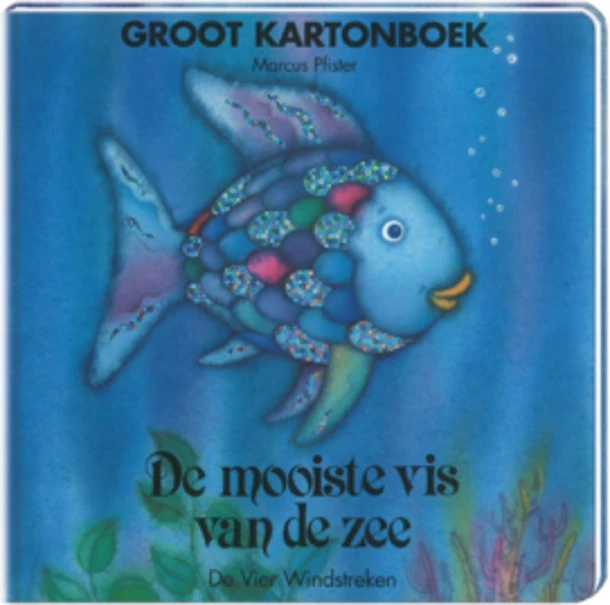 De mooiste vis van de zee groot karton – Marcus Pfister – boek cover