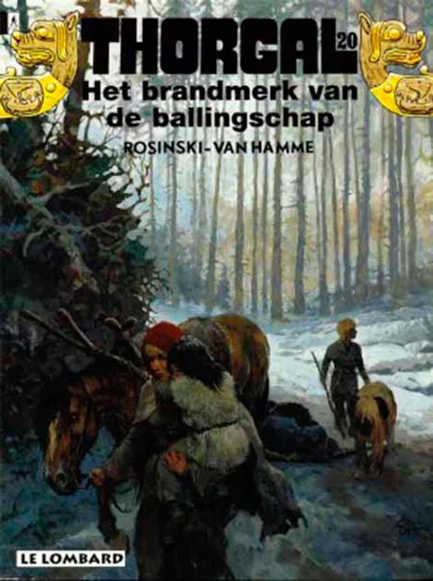 Het Brandmerk van de ballingschap – Jean Van Hamme – boek cover