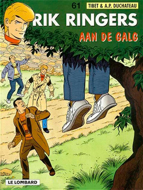 Aan de galg – boek cover