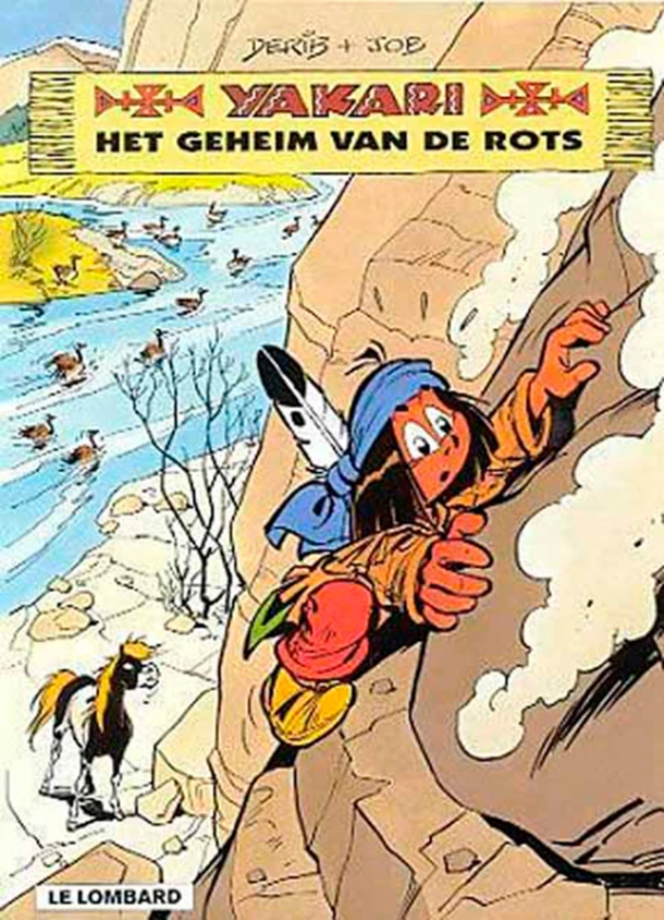 Het geheim van de rots – Derib – boek cover