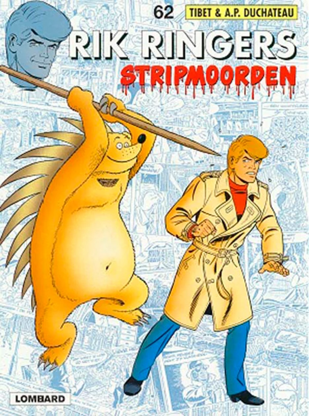 Stripmoorden – André-Paul Duchâteau – boek cover