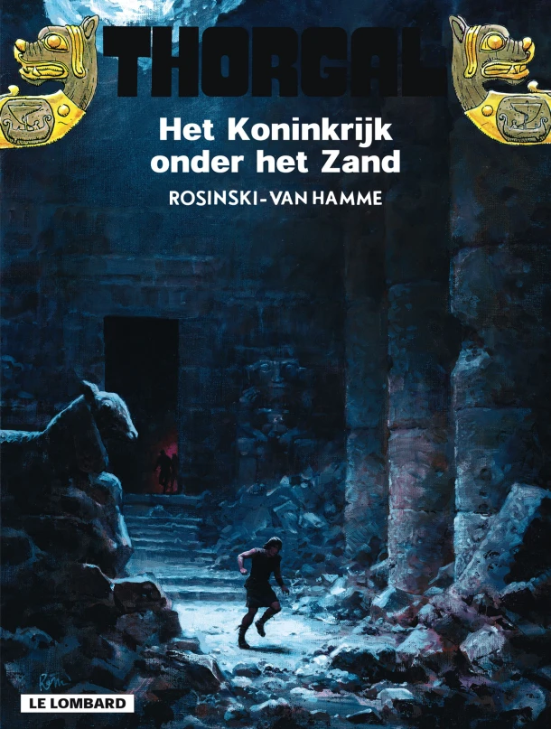 Het Koninkrijk onder het Zand – Jean Van Hamme – boek cover