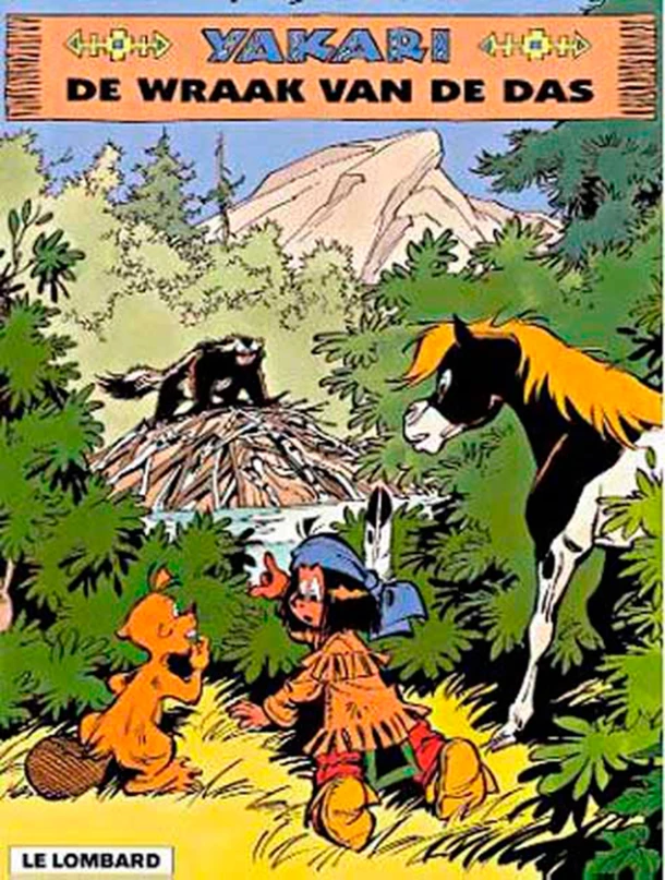 De wraak van de das – boek cover
