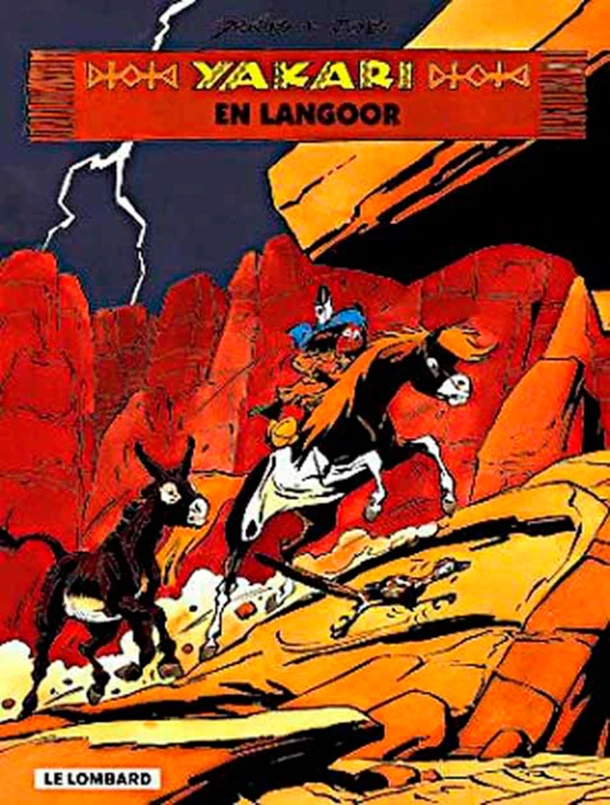 Yakari en Langoor – boek cover