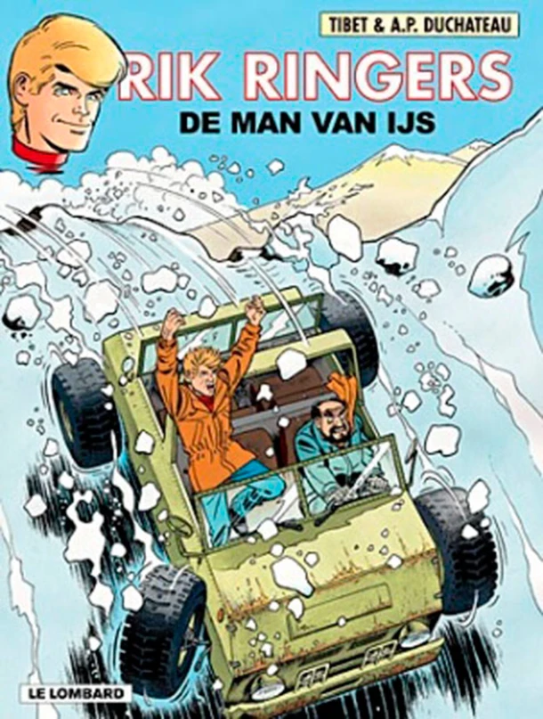 De man van ijs – boek cover