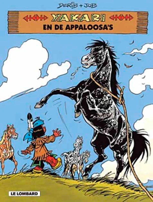 Yakari en de Appaloosa's – boek cover