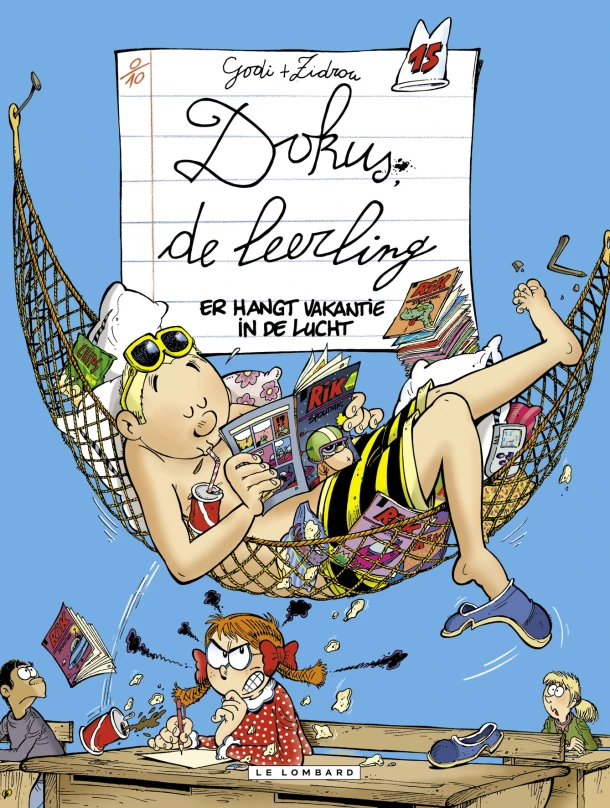 Er hangt vakantie in de lucht – Zidrou – boek cover