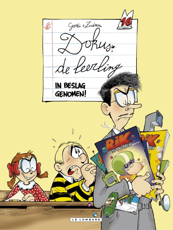 In beslag genomen – Zidrou – boek cover