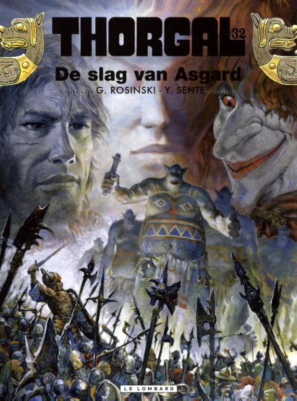 De slag van Asgard – Grzegorz Rosinski – boek cover