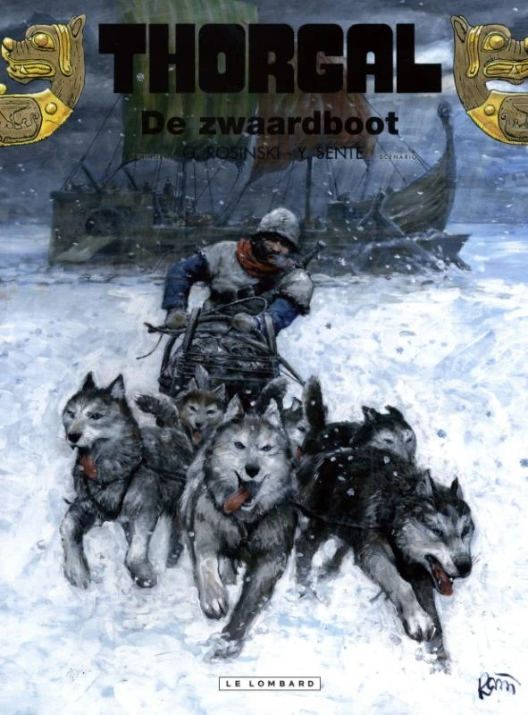 De zwaardboot – Grzegorz Rosinski – boek cover
