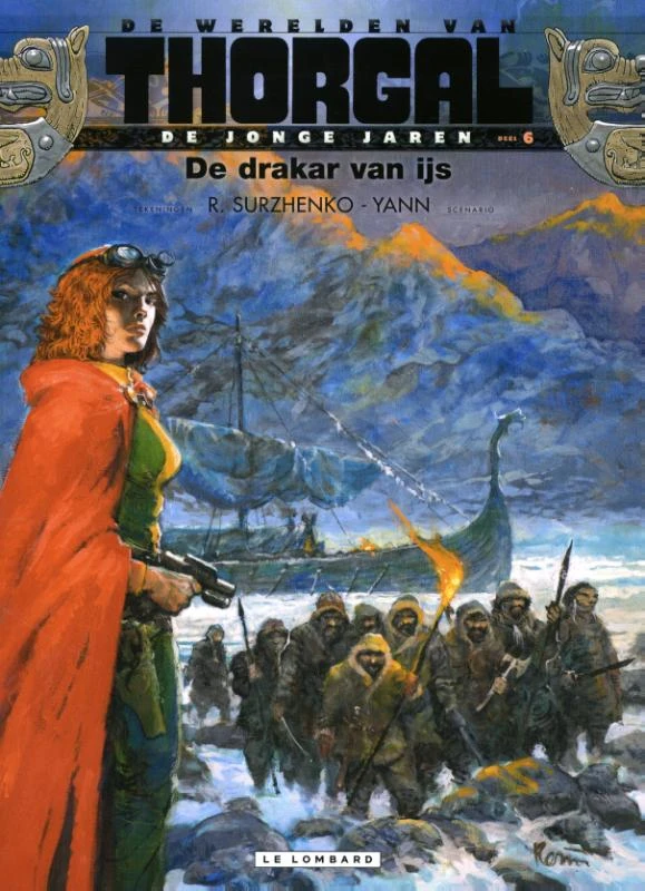 De drakar van ijs – Yann – boek cover