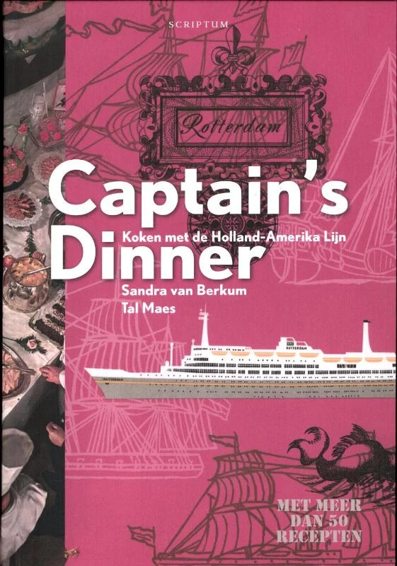 Captain's dinner – Sandra van Berkum – boek cover