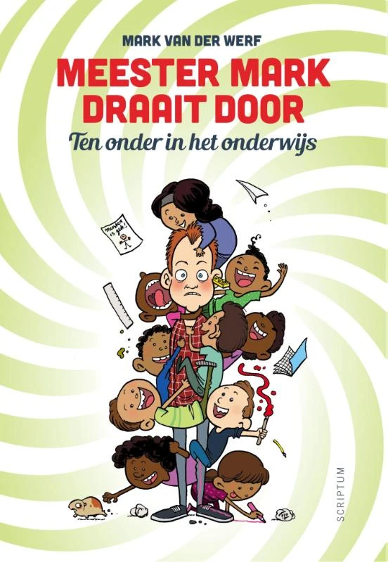 Meester Mark draait door – Mark van der Werf – boek cover
