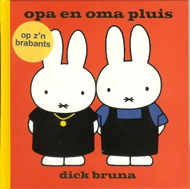 opa en oma pluis op z'n Brabants – Dick Bruna – boek cover