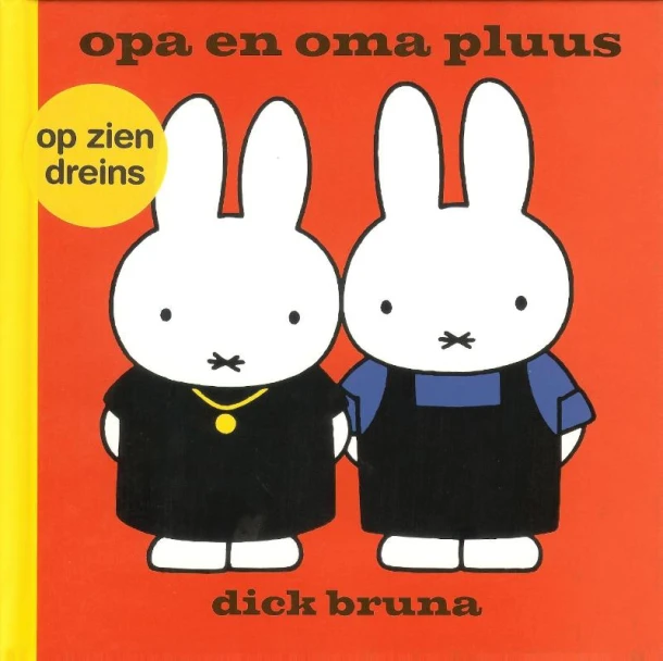 opa en oma pluus op zien Drents – Dick Bruna – boek cover