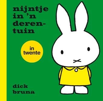 nijntje in 'n derentuin in Twente – Dick Bruna – boek cover
