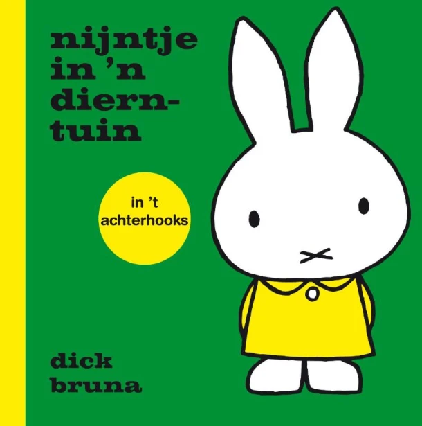 nijntje in 'n dierntuin in 't Achterhooks – Dick Bruna – boek cover