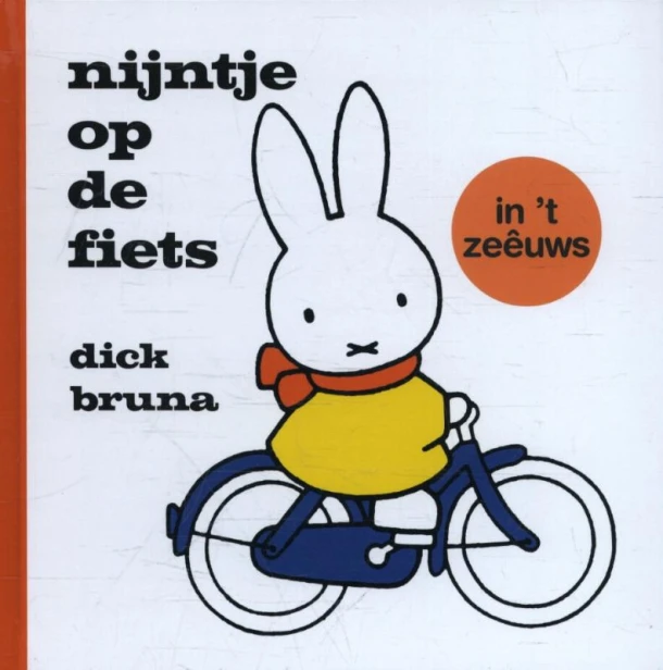 nijntje op de fiets in 't Zeêuws – Dick Bruna – boek cover