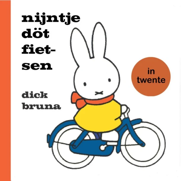nijntje döt fietsen in Twente – Dick Bruna – boek cover