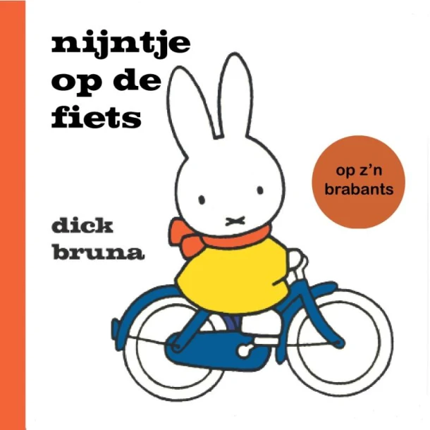 nijntje op de fiets op z'n Brabants – Dick Bruna – boek cover