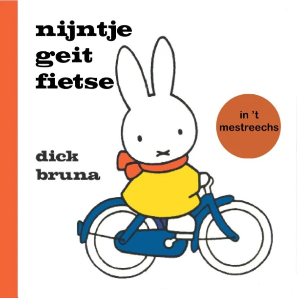 Nijntje geit fietse in 't Mestreechs – Dick Bruna – boek cover
