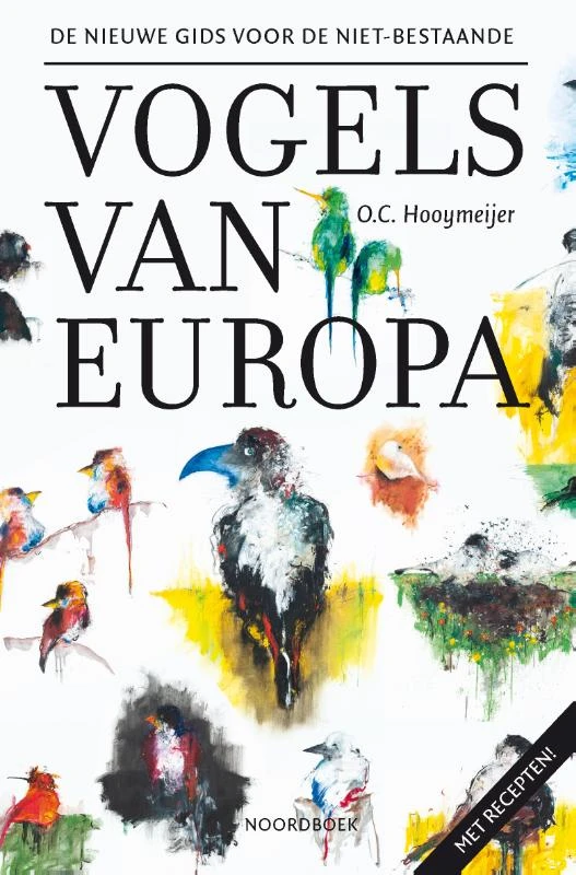 De nieuwe gids voor de niet-bestaande vogels van Europa – O.C. Hooymeijer – boek cover