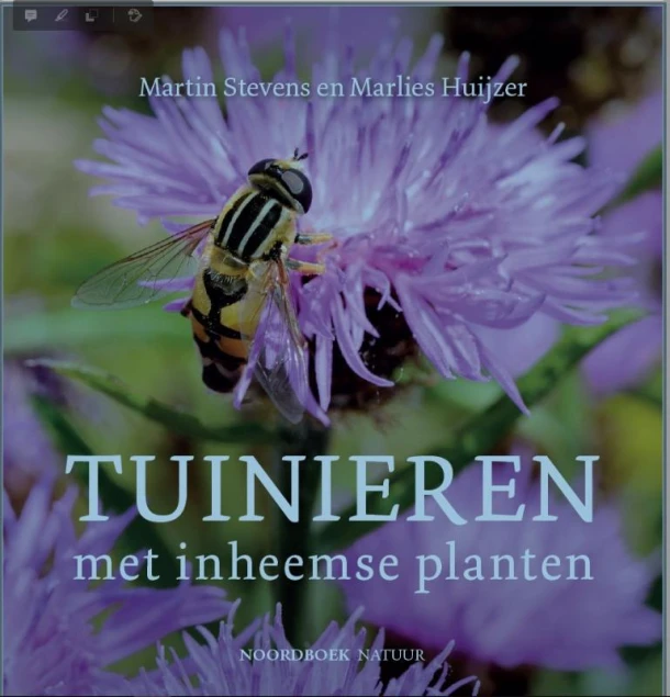 Tuinieren met wilde planten – Martin Stevens – boek cover