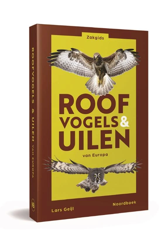 Zakgids roofvogels en uilen – Lars Gejl – boek cover