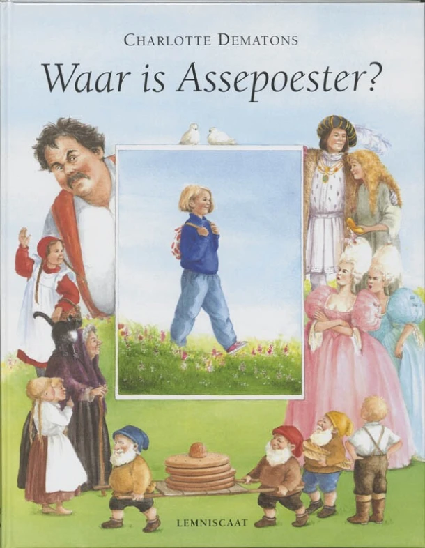 Waar is Assepoester? – Charlotte Dematons – boek cover