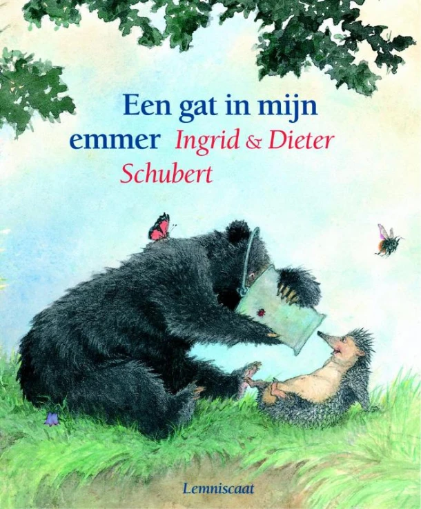 Een gat in mijn emmer – Ingrid Schubert – boek cover