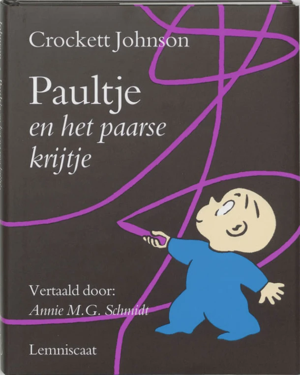 Paultje en het paarse krijtje – Crockett Johnson – boek cover