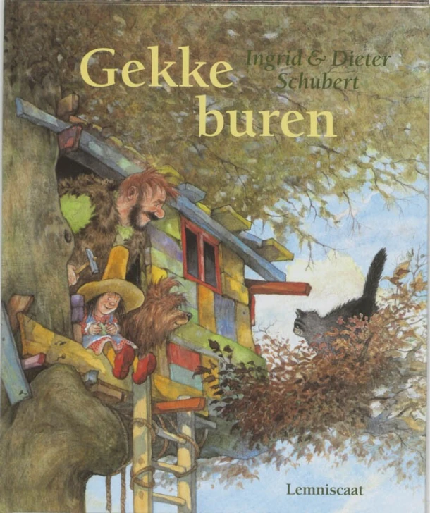 Gekke buren – Ingrid Schubert – boek cover