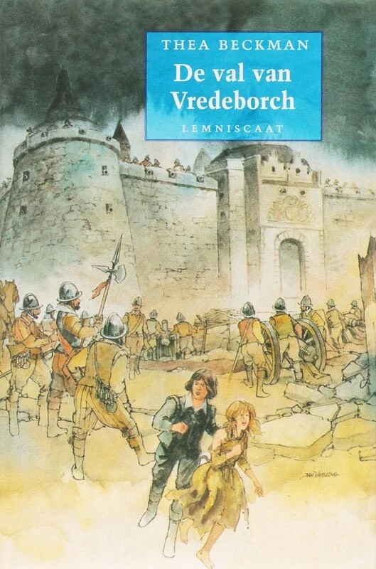 De val van de Vredeborch – Thea Beckman – boek cover