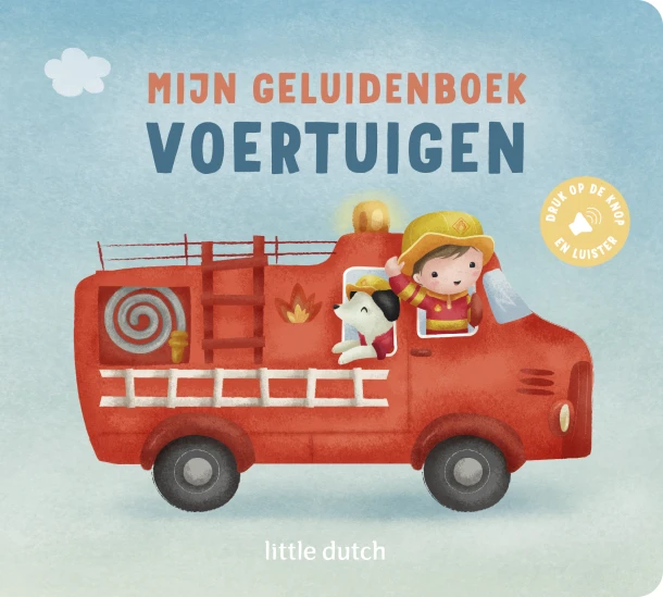Mijn geluidenboek - Voertuigen – Mercis Publishing – boek cover