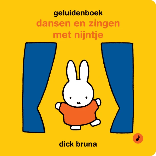 geluidenboek, dansen en zingen met nijntje – Dick Bruna – boek cover