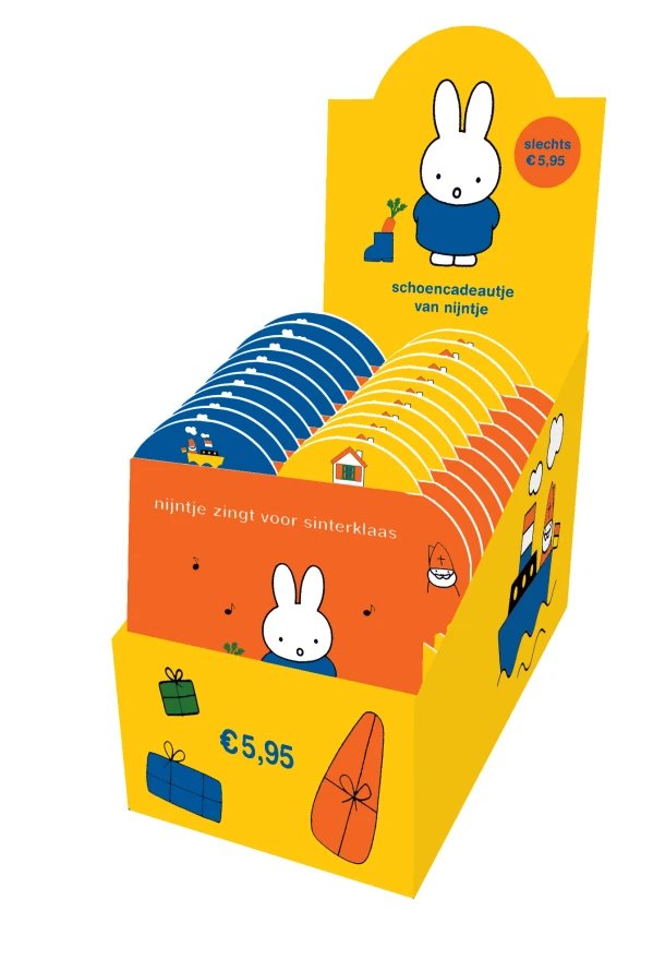 display nijntje zingt voor sinterklaas – Dick Bruna – boek cover