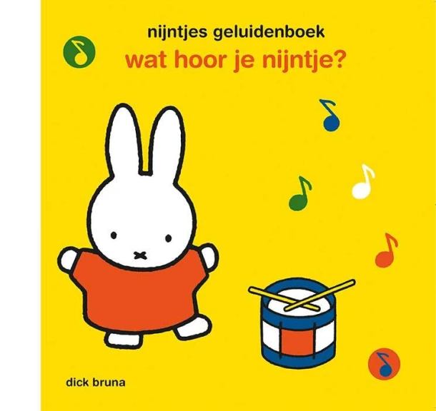 nijntjes geluidenboek – Dick Bruna – boek cover