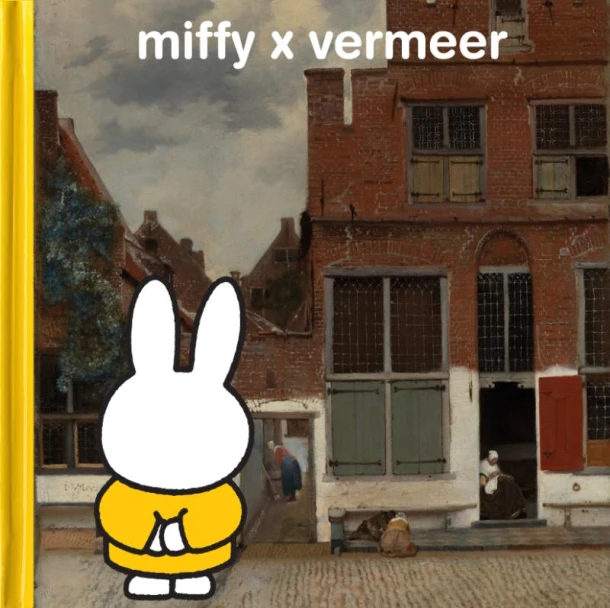 miffy x vermeer – Dick Bruna – boek cover