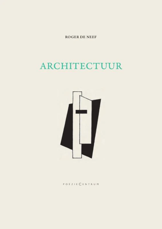 Architectuur/Peinture – Roger De Neef – boek cover