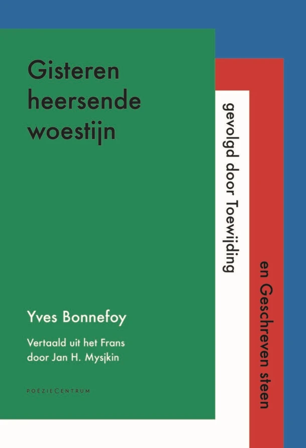 Gisteren heersende woestijn – Yves Bonnefoy – boek cover