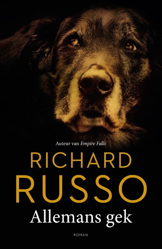 Allemans gek – Richard Russo – boek cover