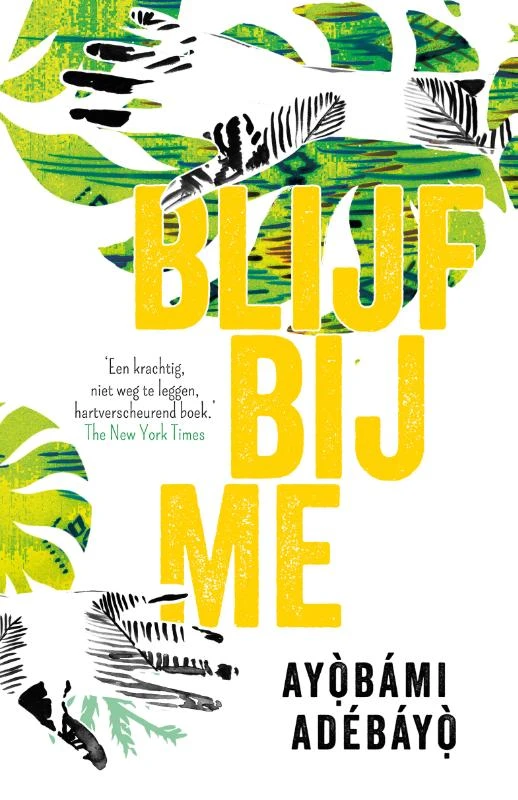 Blijf bij me – Ayobami Adebayo – boek cover