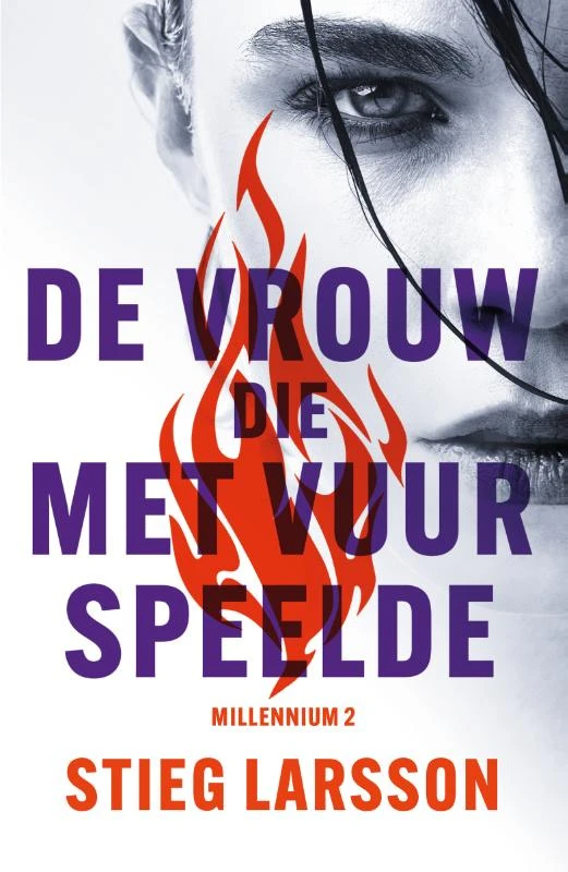 De vrouw die met vuur speelde – Stieg Larsson – boek cover