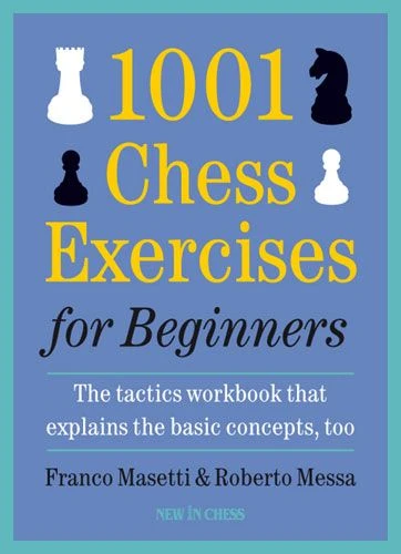 1001 Chess exercises for beginners – Franco Masetti – boek cover