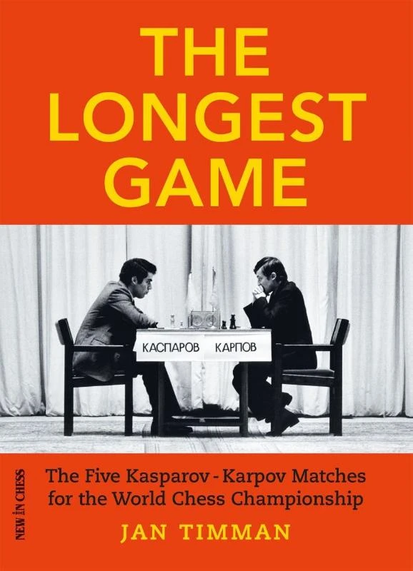 The Longest game – Jan Timman – boek cover