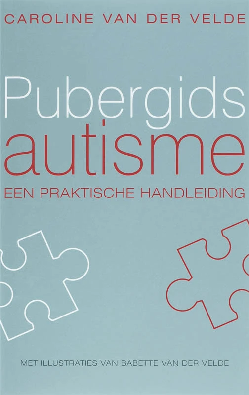 Pubergids autisme – C. van der Velde – boek cover