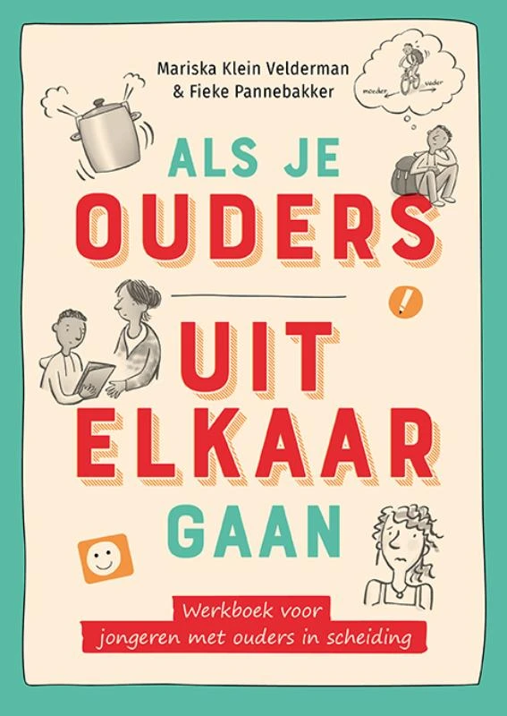 Als je ouders uit elkaar gaan – Mariska Klein Velderman – boek cover