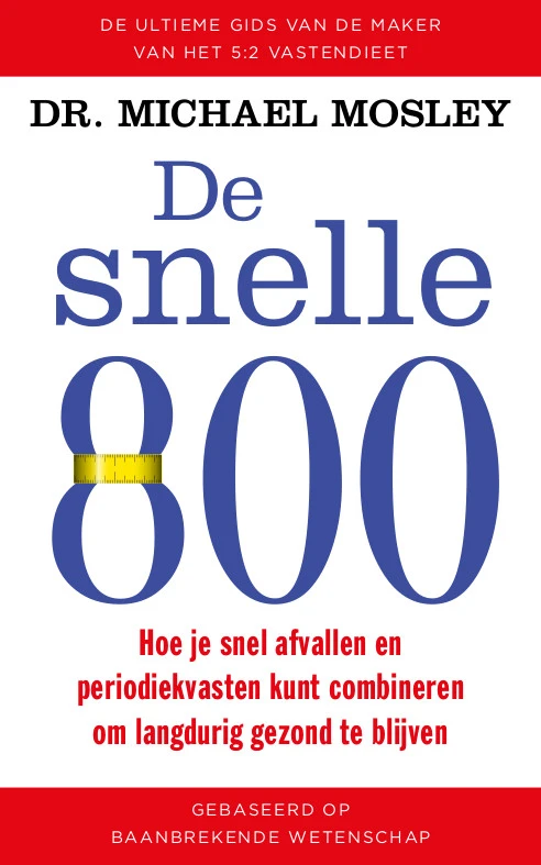 De snelle 800 – Michael Mosley – boek cover