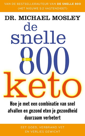 De Snelle 800 keto – Michael Mosley – boek cover